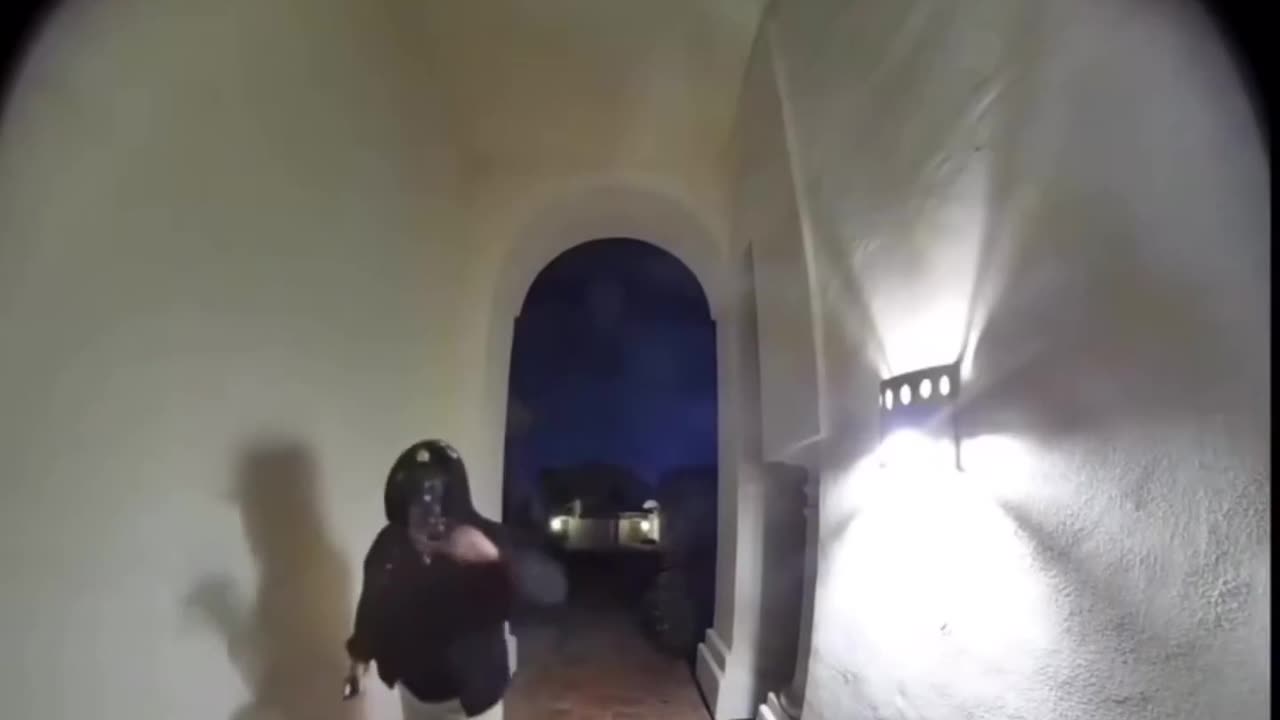 Burglary Suspect Meets Flame Thrower