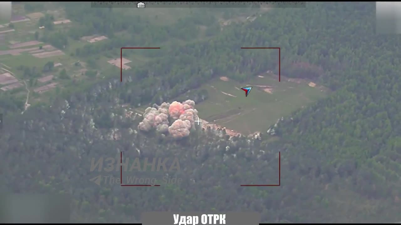 Russian Iskander-M strike on the Ukrainian field training camp north of Shostka, Sumy Oblast