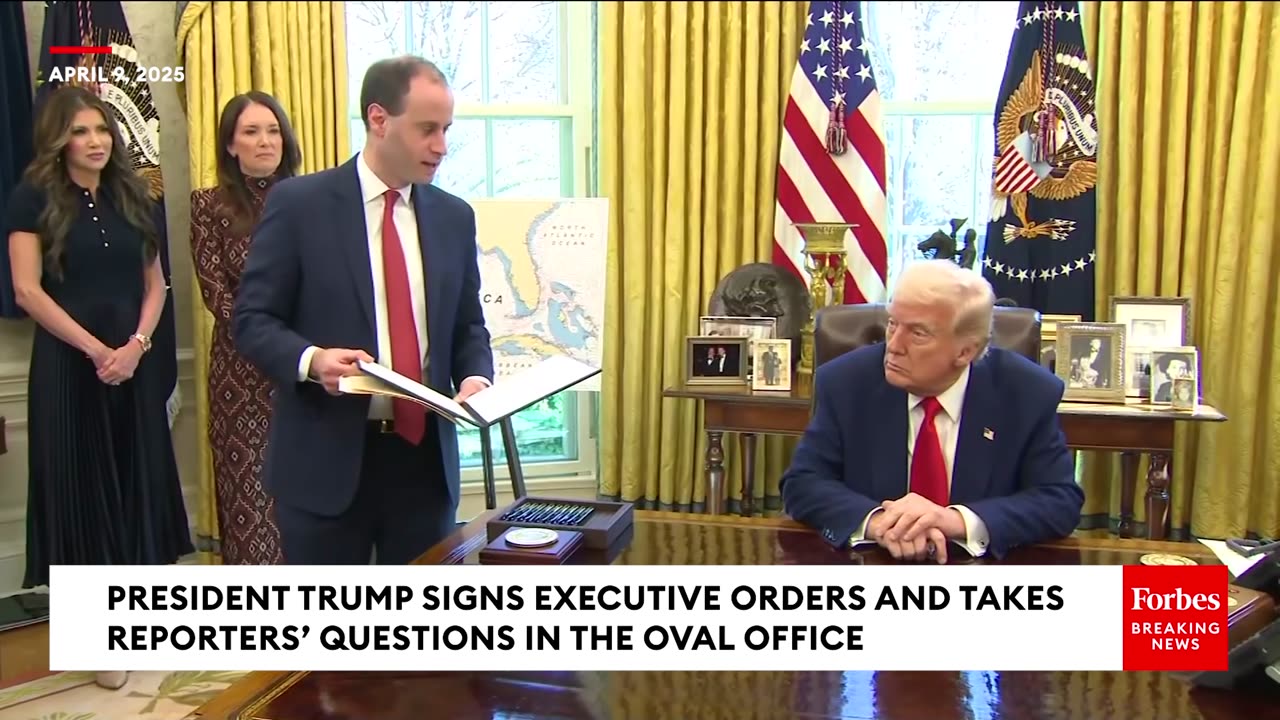 Two Faced Gretchin Whitmer of Michigan, Joins Trump At Executive Order Signing