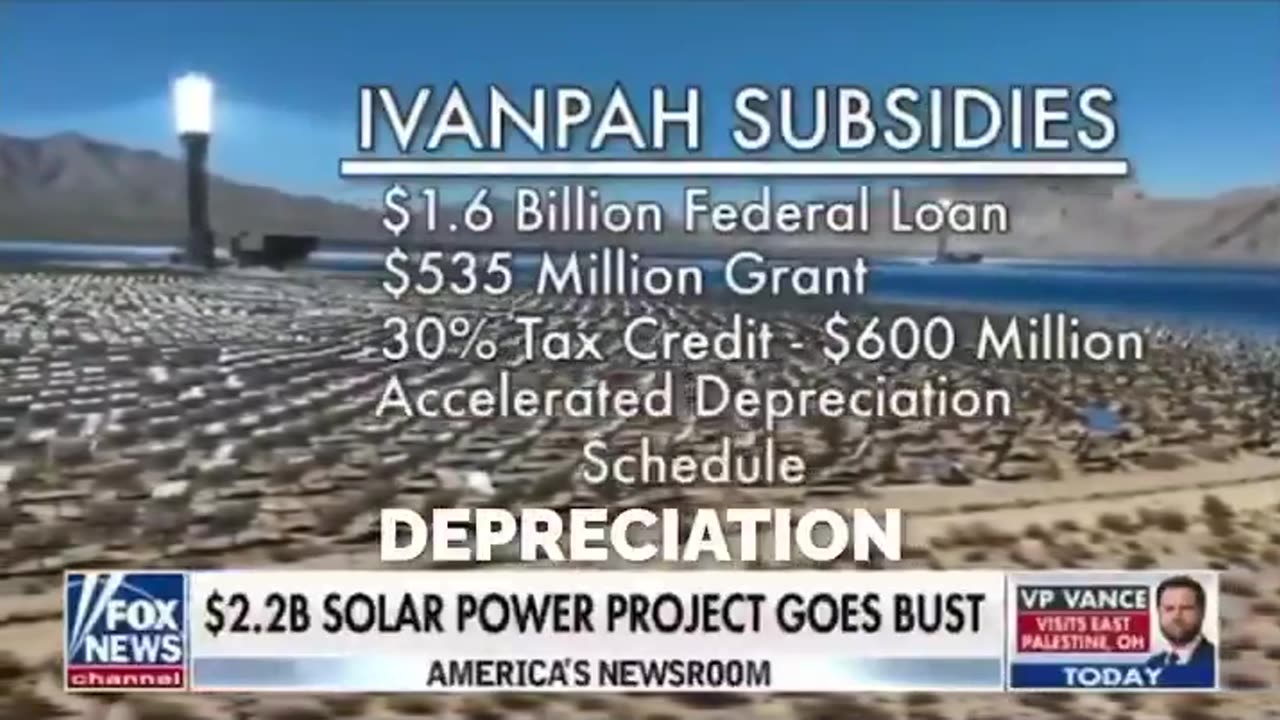 Barack Obama’s Ivanpah Solar Electric Power Plant has officially failed