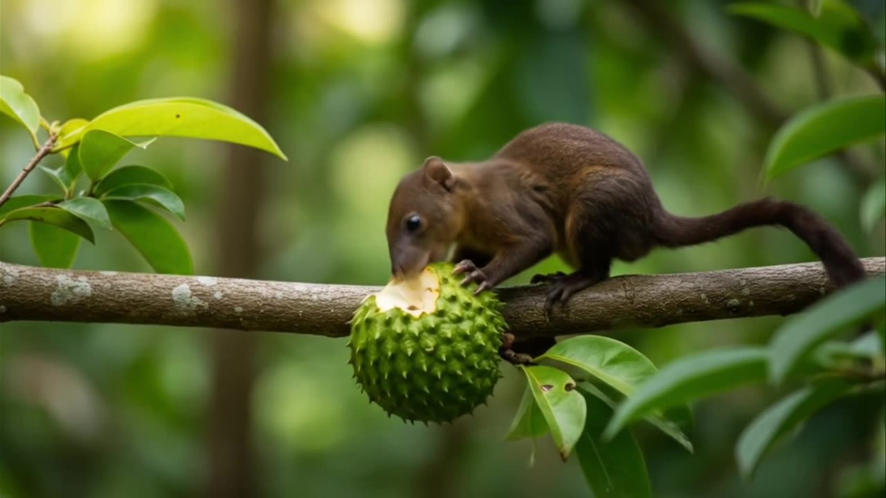 This Is NOT a Squirrel! Meet the Wild and Fast Common Treeshrew 🐾🔥