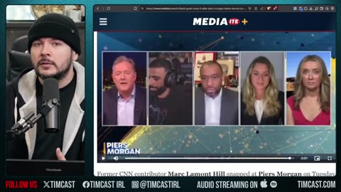 Piers Morgan Panel BLOWS UP After Piers Tells Woman TO SAY SLUR On Show, Black Guest LOSES IT