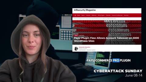yes, it's #cyberattacksunday! June 8 - 14