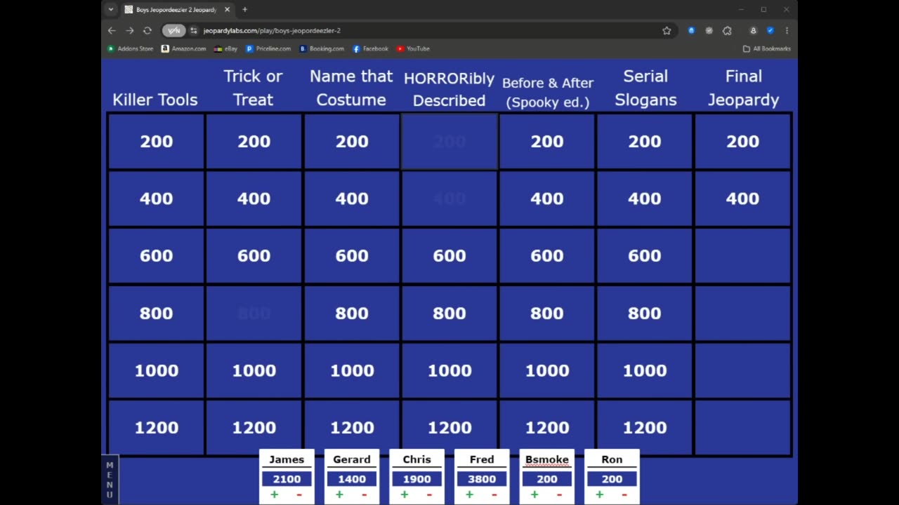 BSMOKE IS THE FOOTBALL WIZARD - Some nerds play Custom made Jeopardy Epi.13