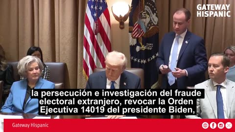 Nueva orden ejecutiva refuerza la integridad electoral en EE.UU.
