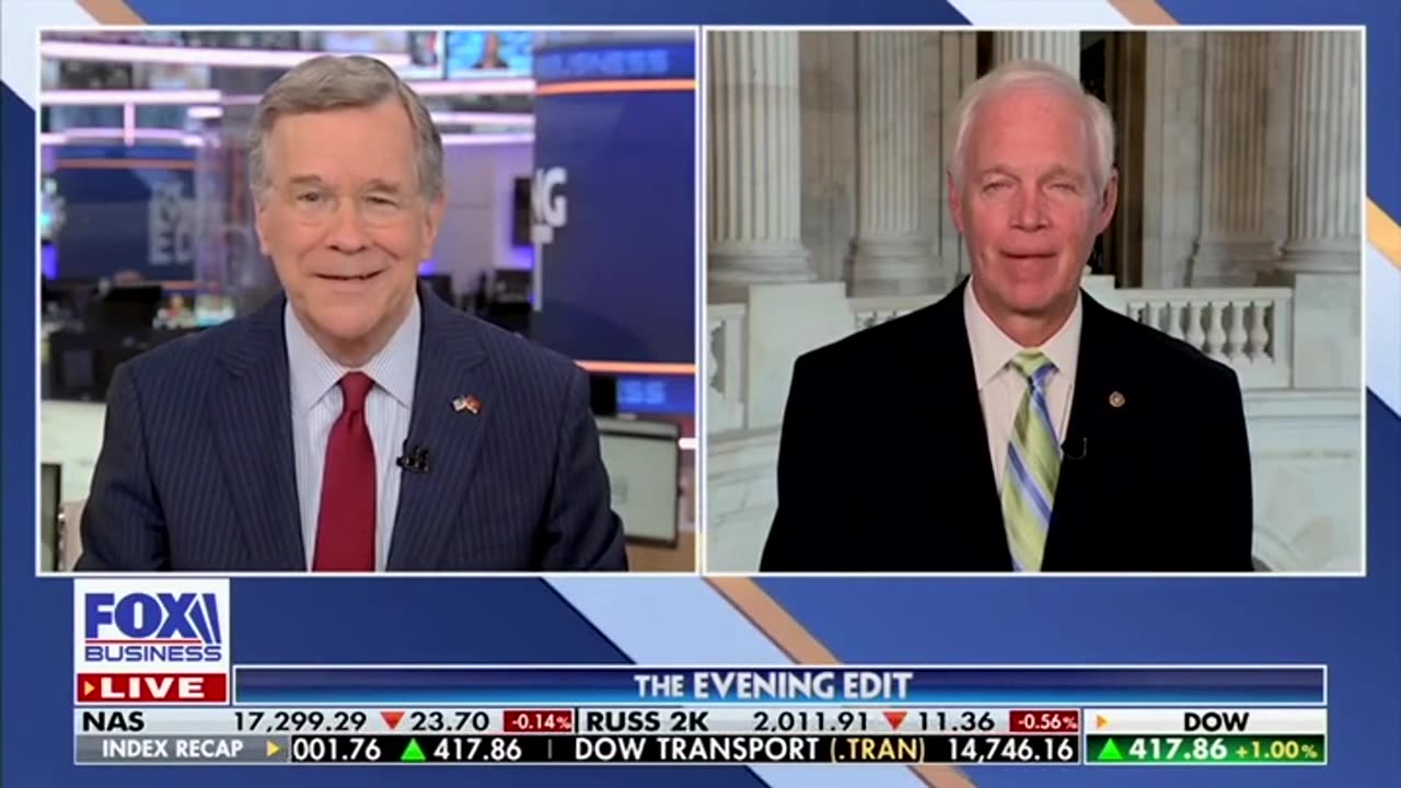 Senator Ron Johnson on The Evening Edit 3.31.25