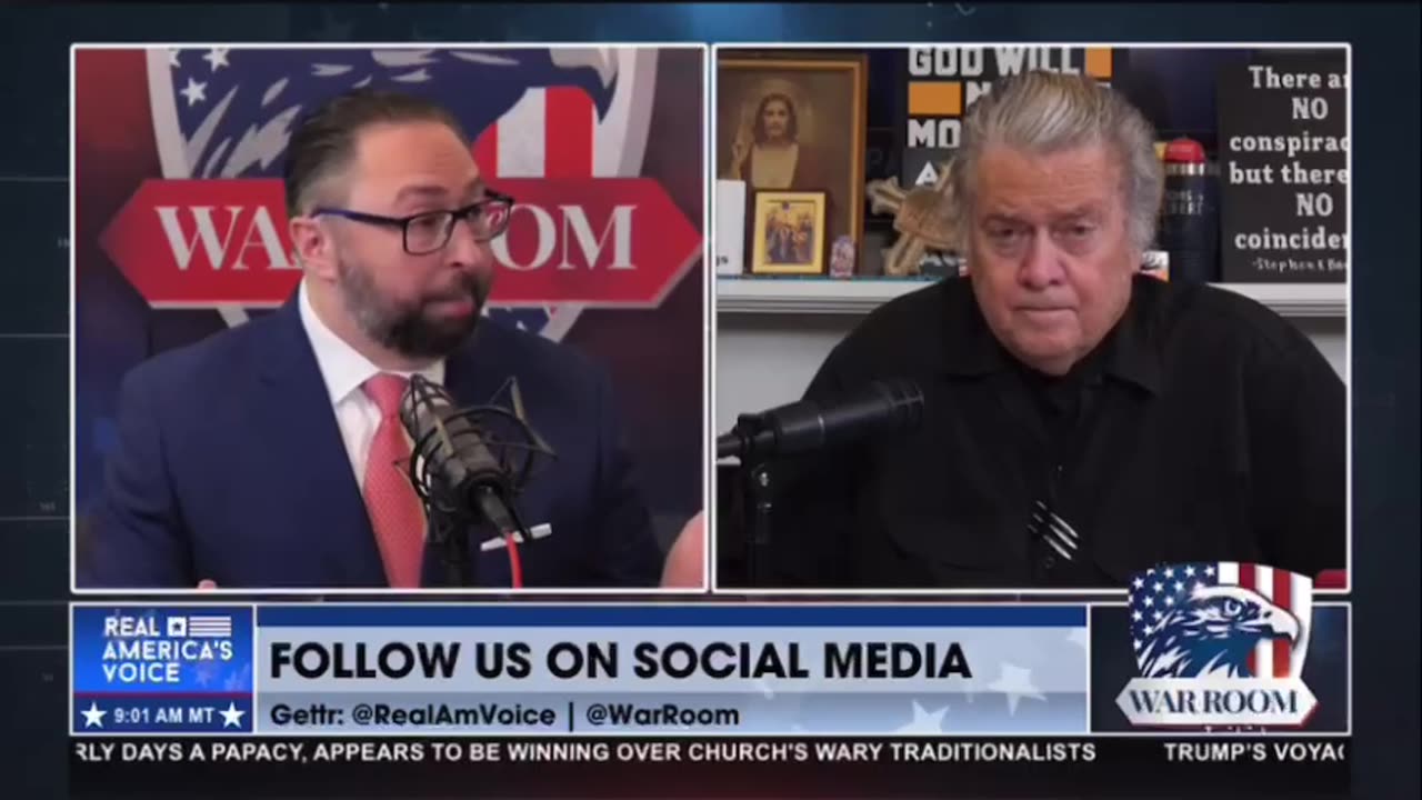 So great to see Jason Miller on the War Room today!