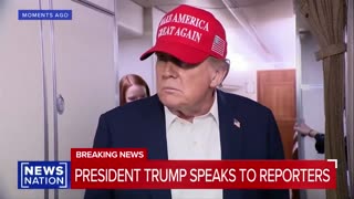 President Trump speaks on the flooding in Texas.