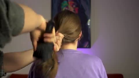 7. Sleep-Inducing Hair Brushing ASMR