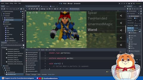 Dev Stream Lite: Learning Particle Shader Basics & Escaping Some Simulated Rooms!