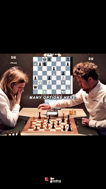 The game was a draw, until Magnus decided it wasn’t 🐐