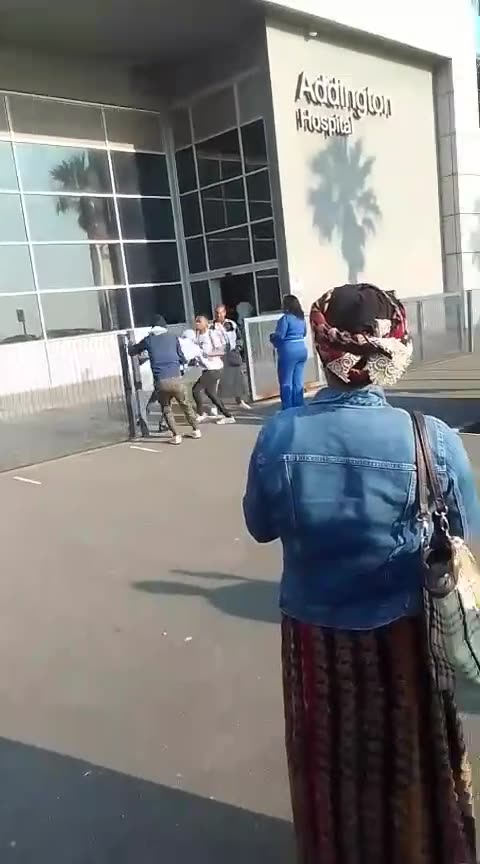 Blacks Attacked White Man Outside Addington Hospital in South Africa