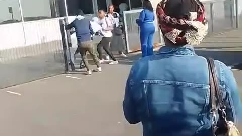 Blacks Attacked White Man Outside Addington Hospital in South Africa