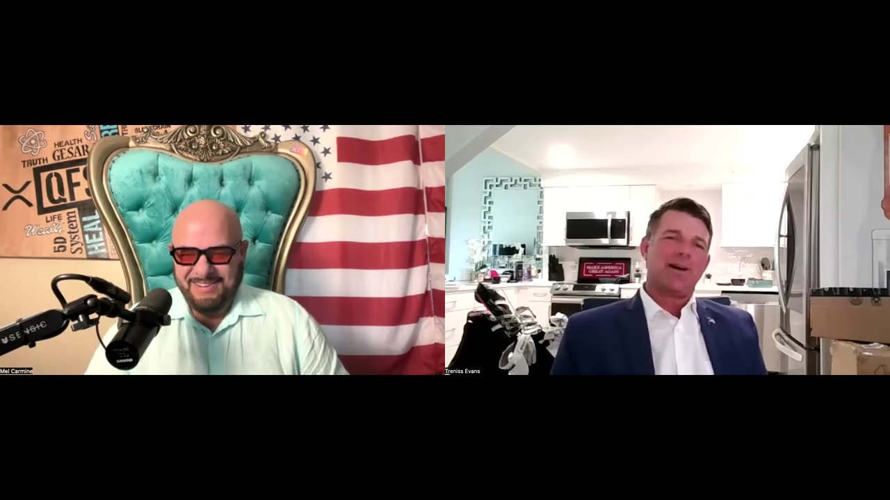 Trump’s Secret Weapon? Trennis Evans Drops Shocking Bombshells with Mel Carmine