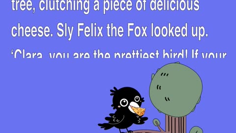 The Fox and the Crow. Aesop’s Moral Machine #1