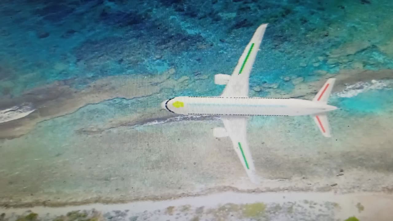 aeroplane in the sky