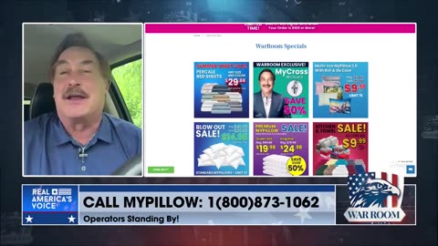 Mike Lindell Birthday Special! Get Exclusive WarRoom MyPillow Deals