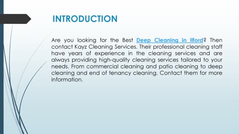 Best Deep Cleaning in Ilford