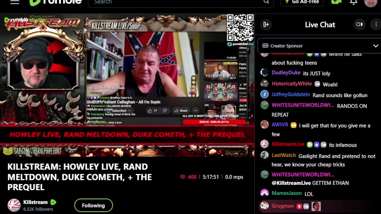 KILLSTREAM ARCHIVE 5/15/25 RALPH VS RANDBOT/GATOR