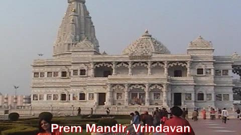 Prem Mandir Vrindavan | The Divine Temple of Love in White Marble