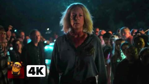 Halloween Ends (2022) 4K - Destroying Michael's Body _ Movieclips