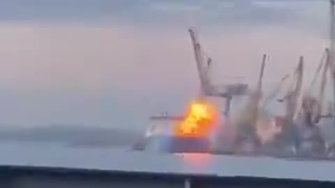 TURKISH CARGO HITTED BY RUSIN DRONE IN THE WAY TO UKRAIN