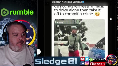 Democrats wear a mask in the car but not for crime