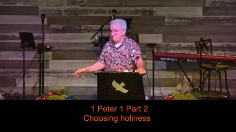 Choosing holiness | 1st Peter 1 part 2 | 5/4/25