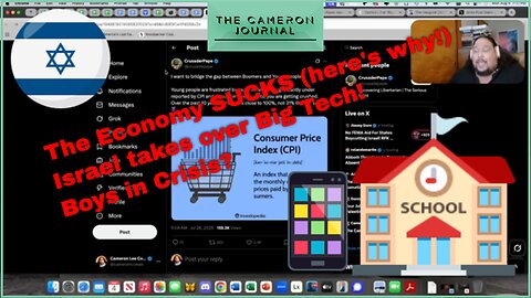 Why the Economy Feels Bad, the Israeli Takeover of Big Tech, and Are Boys in Crisis?