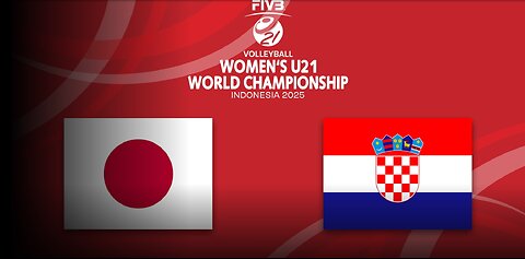 ดูวอลเลย์บอลหญิง U21 ชิงแชมป์โลก 2025 ญี่ปุ่น พบ โครเอเชีย