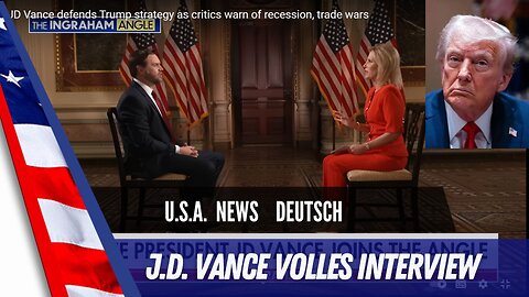 J.D. Vance Interview - „Trump bringt Arbeitsplätze ins Land – Premiere seit Jahrzehnten!“