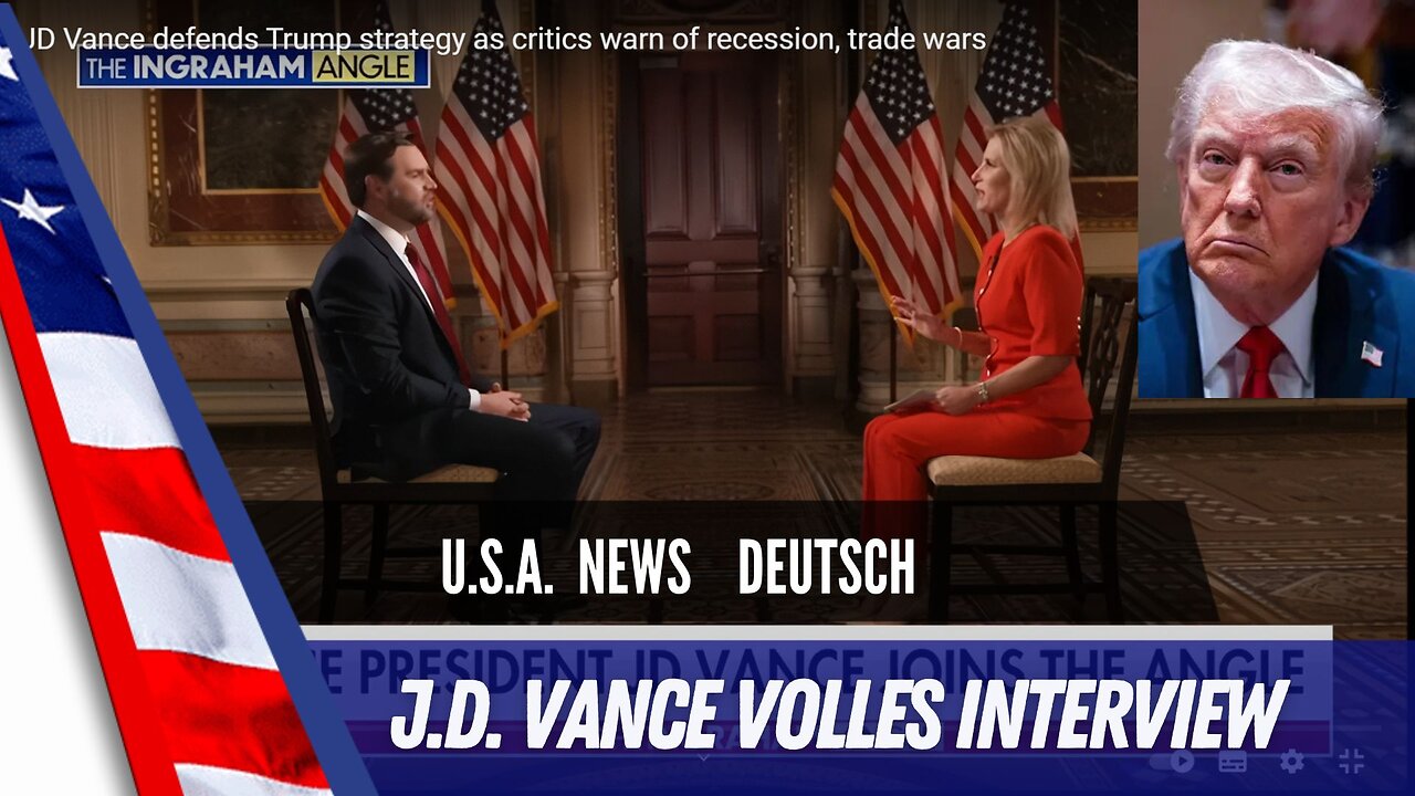 J.D. Vance Interview - „Trump bringt Arbeitsplätze ins Land – Premiere seit Jahrzehnten!“