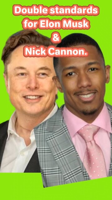 Elon Musk Nick Cannon, double standard fatherhood.