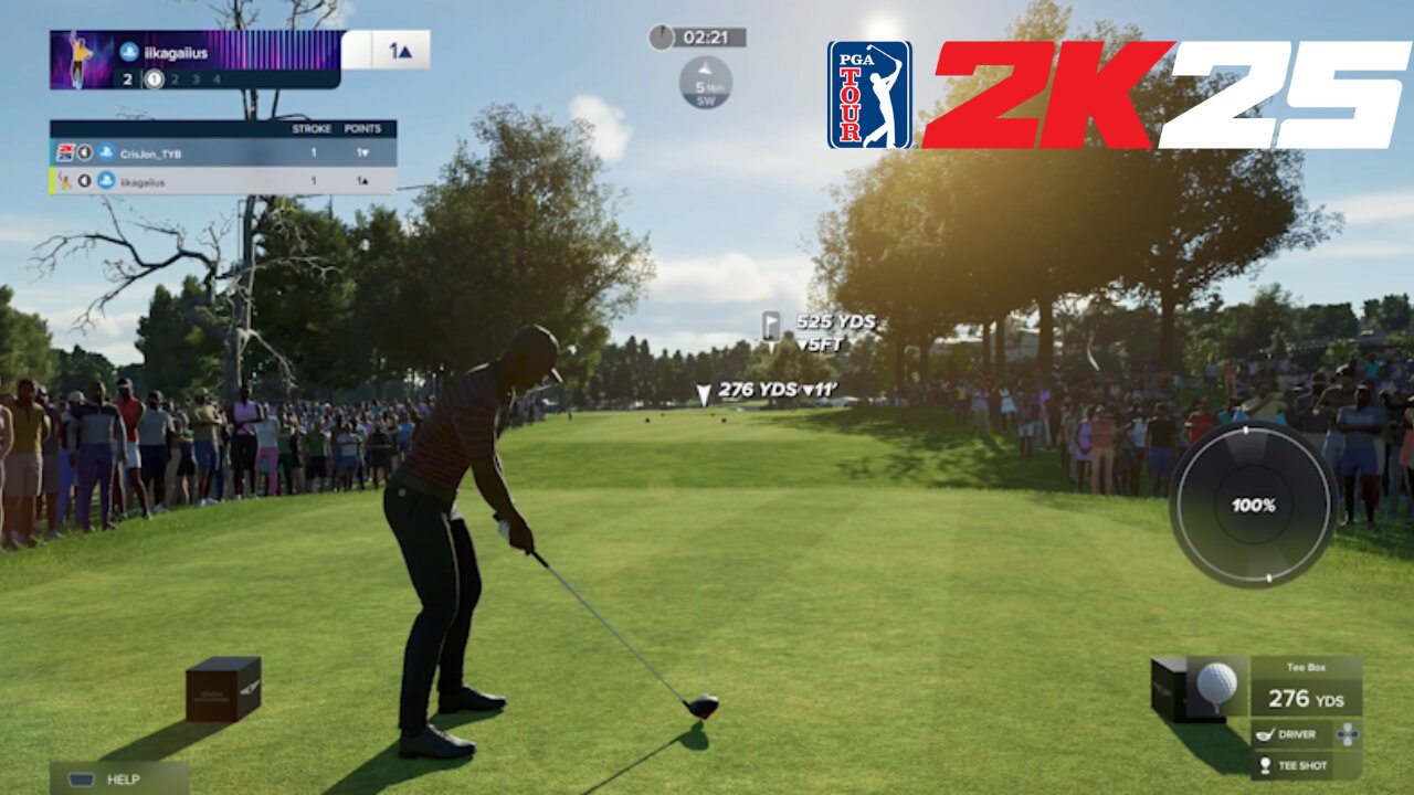Breaking My Opponent in PGA Ranked 1v1 PGA Tour 2K25