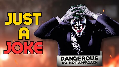 Badger Performs The Joker’s “Memories” Monologue From Batman The Killing Joke!