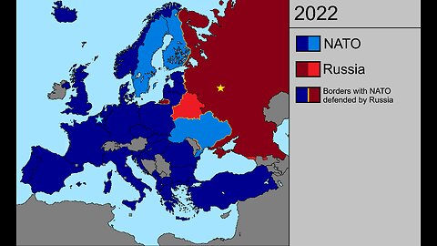 NATO expansion vs Russia 1990-2022