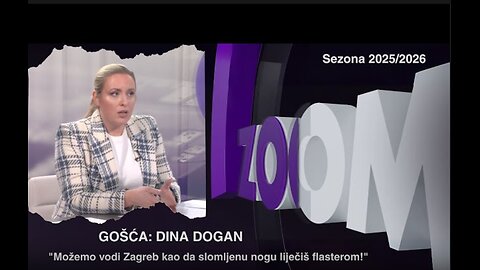 Dina Dogan: "Možemo vodi Zagreb kao da slomljenu nogu liječiš flasterom"