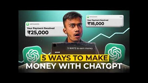 ⁠⁠5 Ways To Make Money With ChatGPT As A Student |