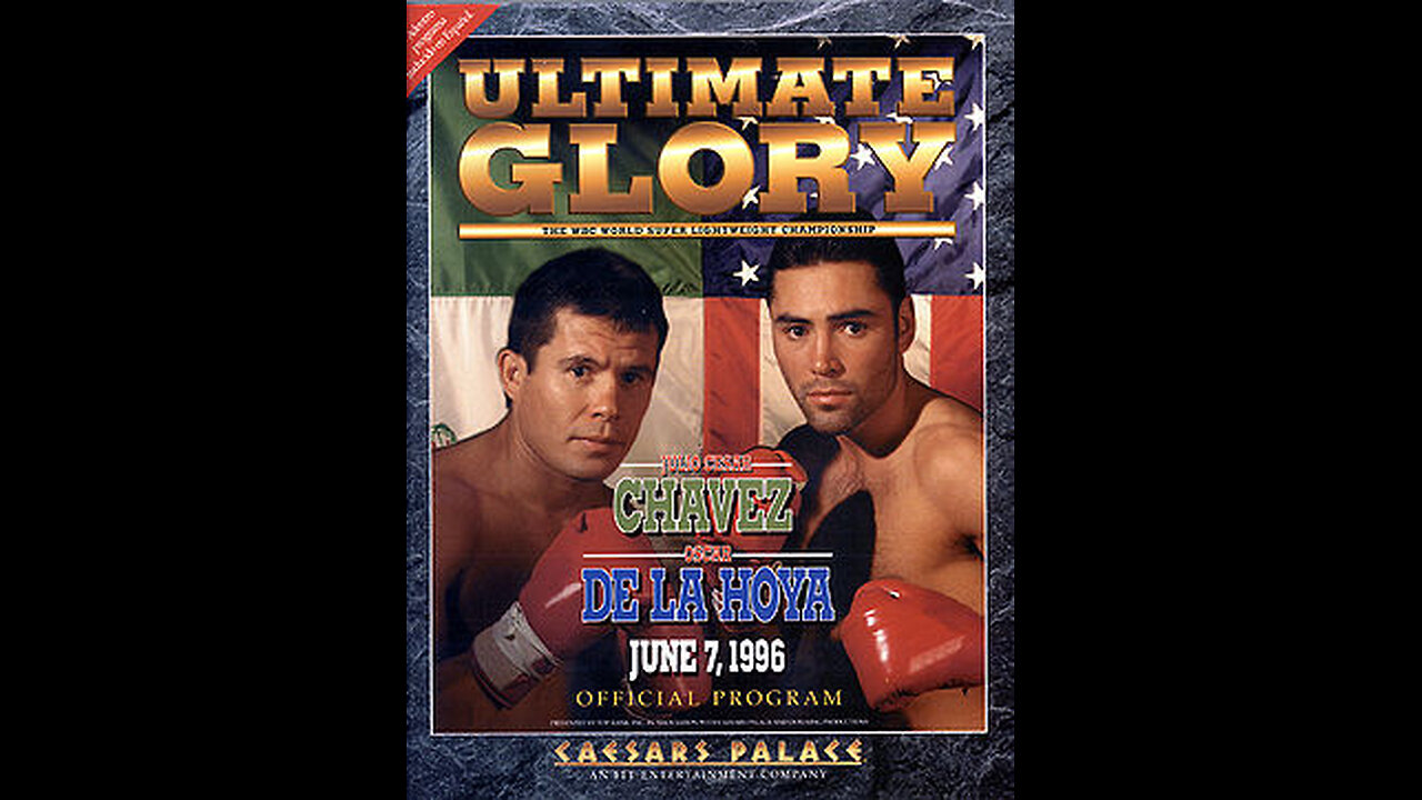 Julio Cesar Chavez vs Oscar De La Hoya I - Jun 07 1996 - Caesars Palace, Las Vegas, NV