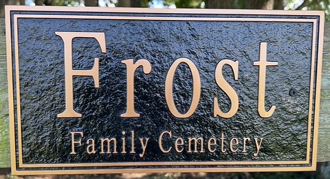 Cana, Frost Family Cemetery 8-7-25