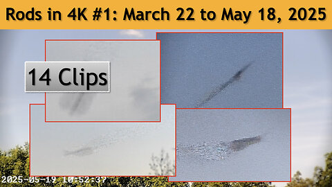 Rods in 4K #1 March 22-May 18, 2025, Wash. DC.