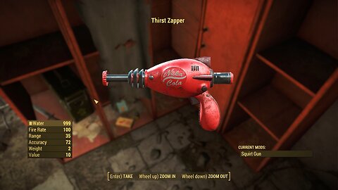 Taking the Overboss down with a water pistol! (Fallout 4)