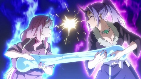 That Time I Got Reincarnated as a Slime - Shion and Shuna fighting over Rimuru