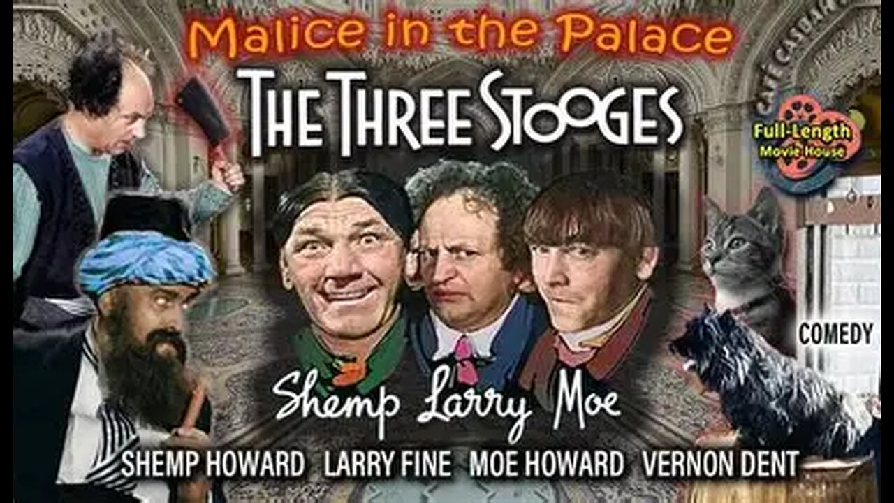 The Three Stooges - Malice in the Palace (Comedy, 1949)