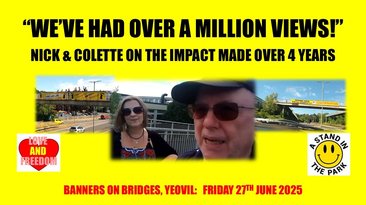 "We've had OVER A MILLION views!"