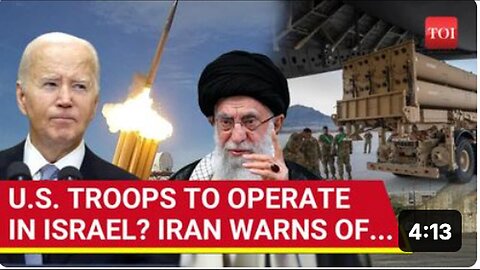 "U.S. Troops Joining Israel's War? Iran's Warning Against THAAD Provokes Claim"