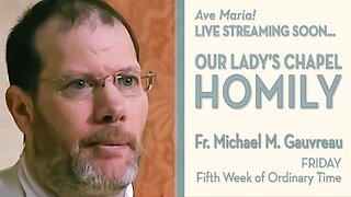 Friday of the Fifth Week of Ordinary Time - February 13, 2026 - OLC HOMILY