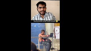 dedicating and hard working man