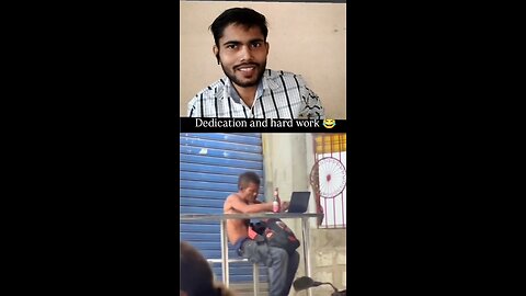 dedicating and hard working man