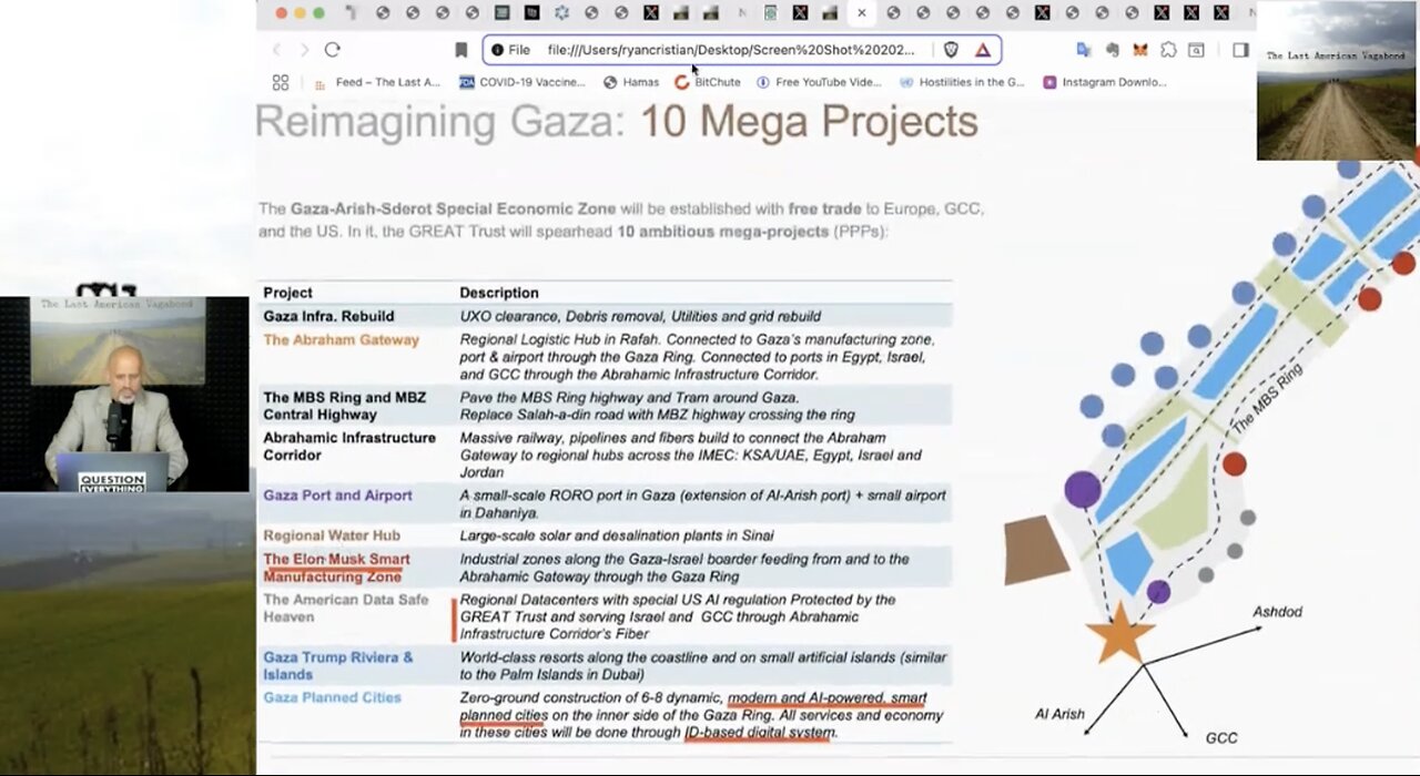 Trumps Evil Plan For Gaza - Smart Cities Great Reset Technocratic Dystopia TLAV